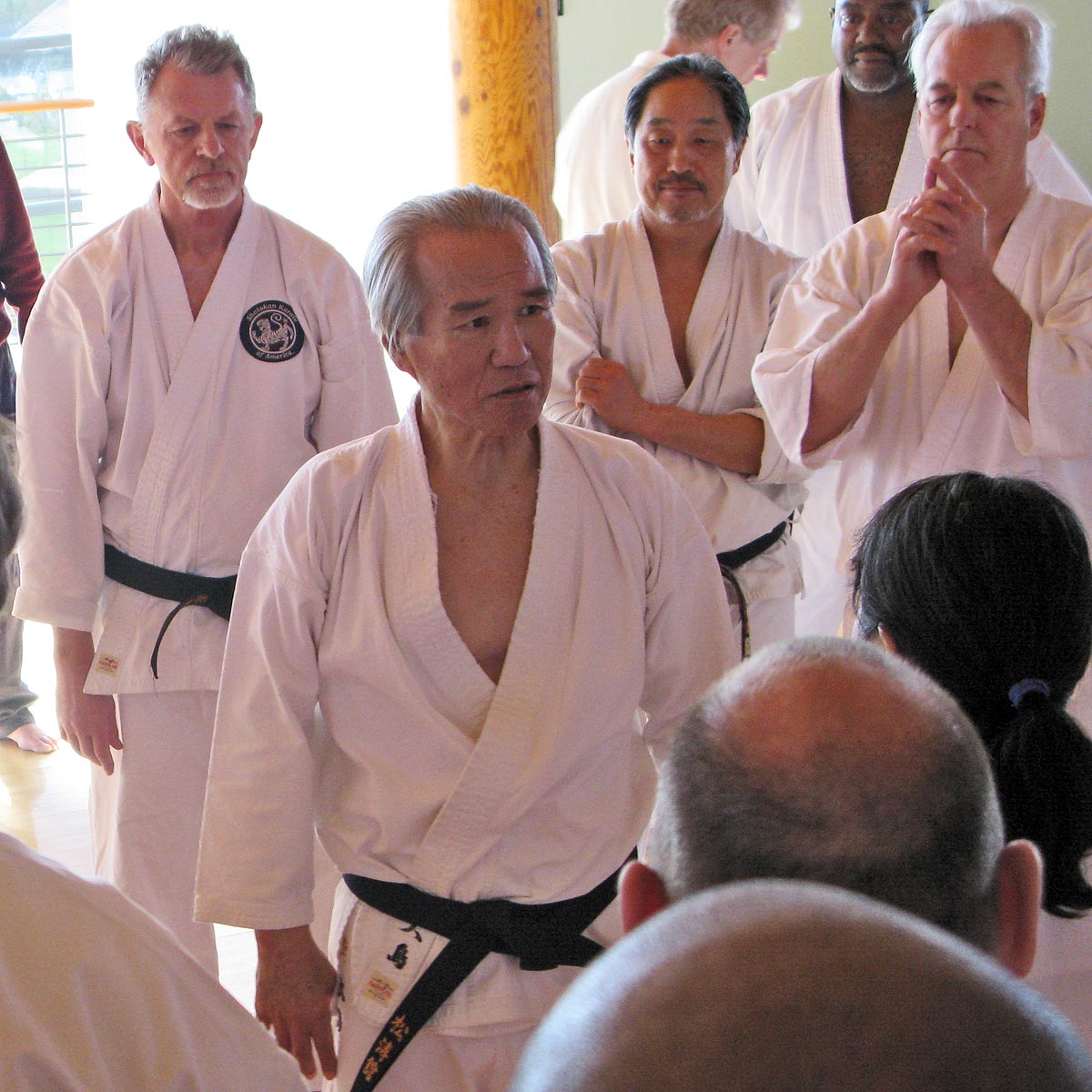 Ohshima Sensei instructs black belts